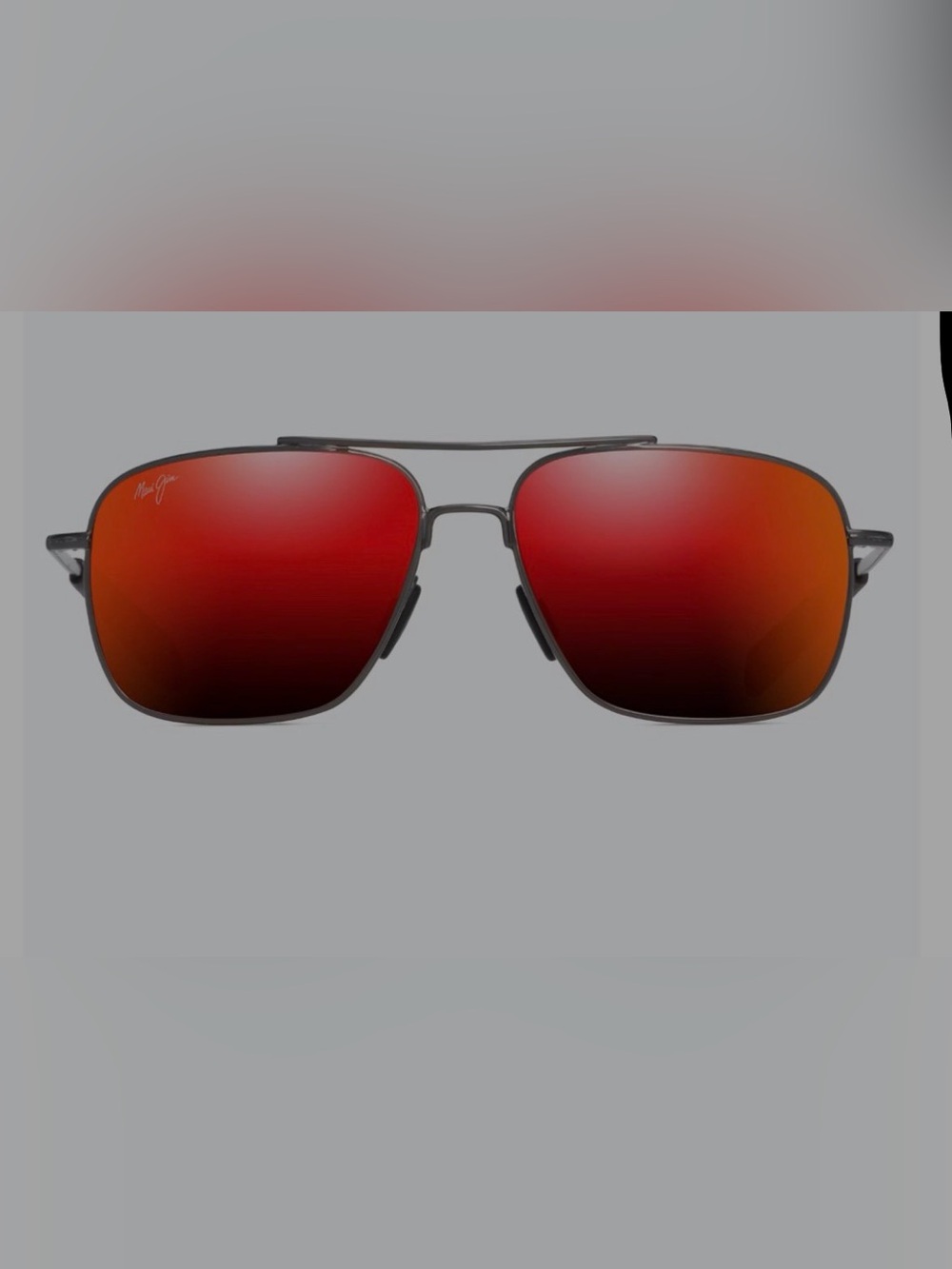 Maui Jim Island Life 57mm Hawaii Gunmetal  Sunglasses Tommy Bahama Hawaii Lava